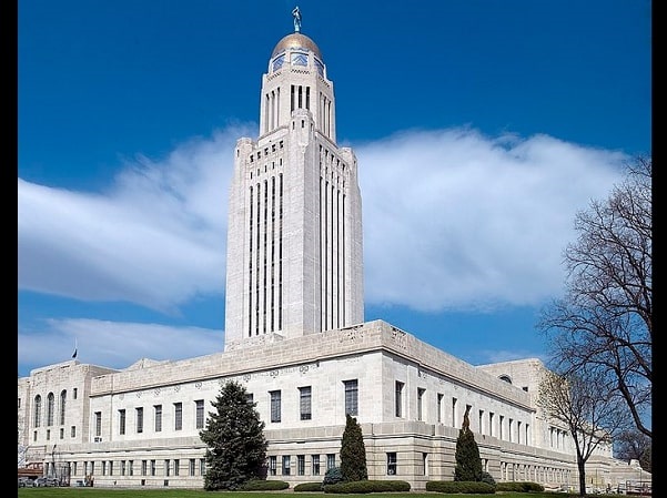 Photo: Nebraska State Capitol, Lincoln, Nebraska. Credit: Library of Congress, Prints and Photographs Division.