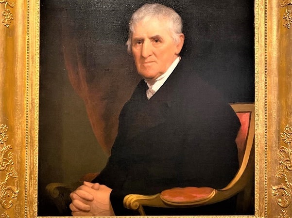 Illustration: a portrait of Captain Joseph White. Courtesy of Peabody Essex Museum; photo taken by staff member Ben Arlander.