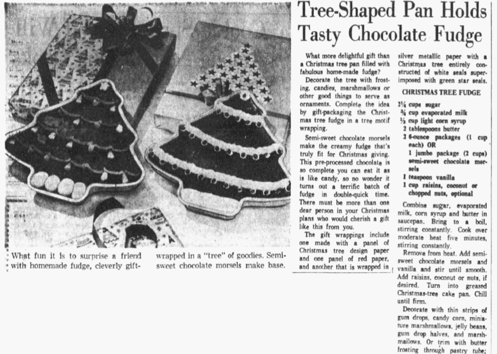 A recipe for Fudge, Dallas Morning News newspaper article 21 December 1961