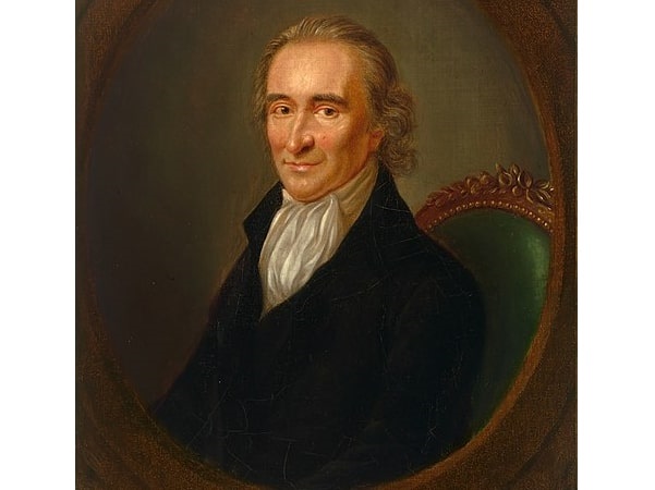 Illustration: portrait of Thomas Paine, by Laurent Dabos, c. 1792. Credit: National Portrait Gallery; Wikimedia Commons.