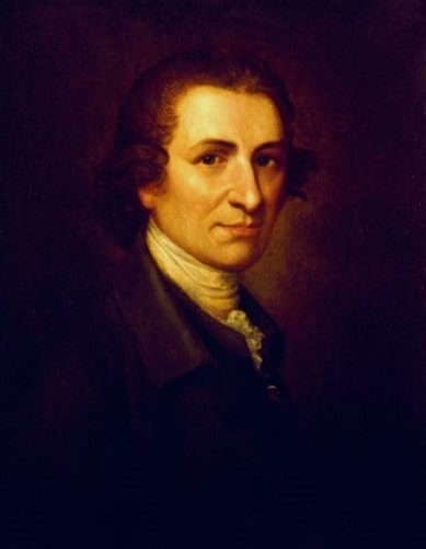 Illustration: portrait of Thomas Paine, by Matthew Pratt, c. 1790