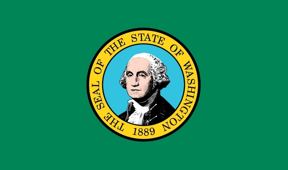 Illustration: Washington state flag