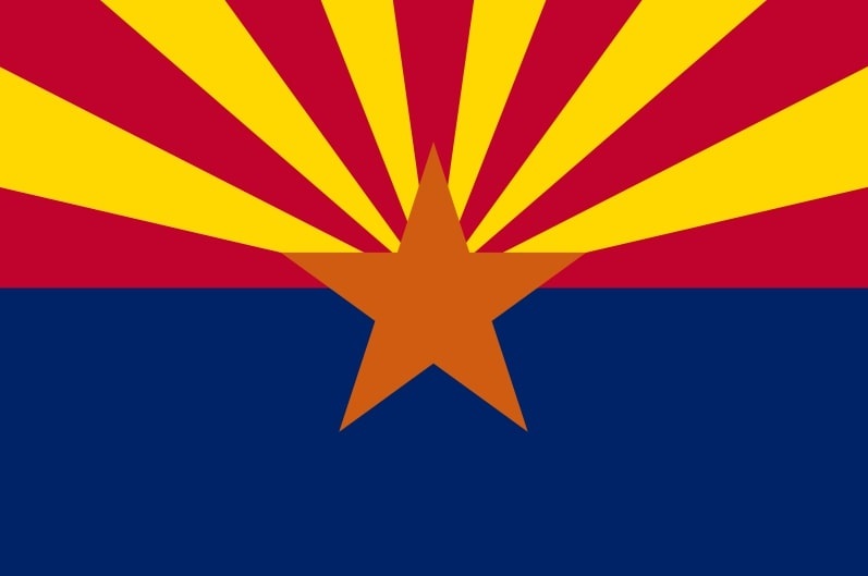 Illustration: Arizona state flag