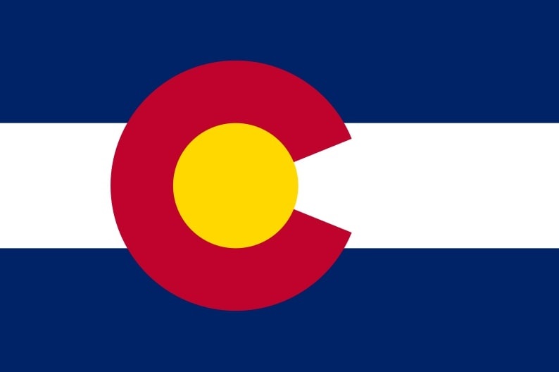 Illustration: Colorado state flag