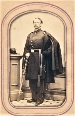 Photo: Henry Spur Taft (1834-1909), son of Smith Taft and Hannah Albee. He married Emma Plummer, daughter of Israel Plummer. He mustered into service with the 15th Massachusetts Volunteer Infantry as a 1st Lieutenant in 1861. Courtesy of John Bank's Civil War blog 