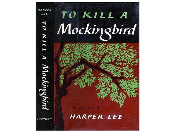 Photo: first-edition cover of "To Kill a Mockingbird" (1960) by the American author Harper Lee. Credit: Shirley Smith; Wikimedia Commons.