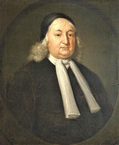 Illustration: portrait of Samuel Sewall (1652-1730) by John Smibert, 1739, in the Museum of Fine Arts, Boston. Credit: Wikimedia Commons.