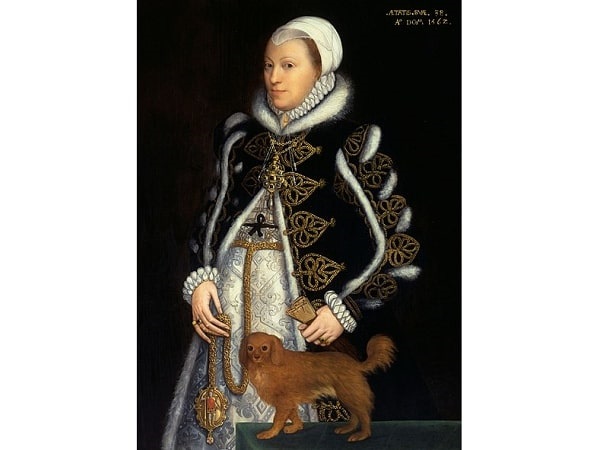 Illustration: portrait of Catherine Carey, Lady Knollys, by Steven van der Meulenj, 1562. Credit: Yale Center for British Art; Wikimedia Commons.