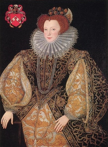 Illustration: portrait of Lady Lettice Knollys, by George Gower, c. 1585. Credit: Longleat; Wikimedia Commons.