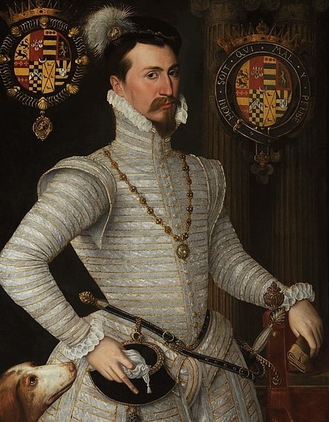 Illustration: portrait of Robert Dudley, Earl of Leicester, c. 1564. Credit: Waddesdon Manor; Wikimedia Commons.