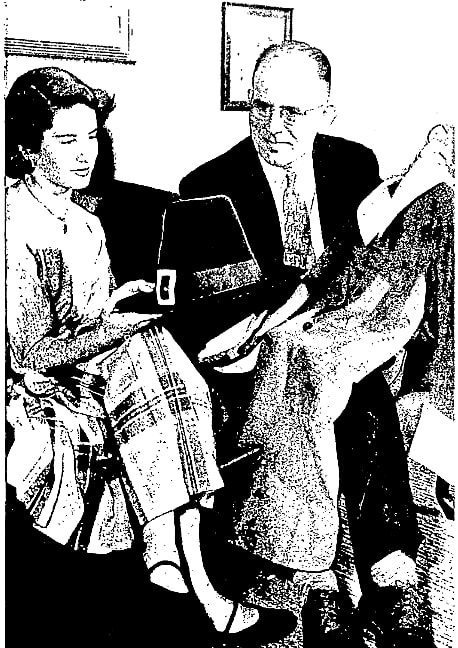 An article about Thanksgiving, Oregon Journal newspaper article 23 November 1952