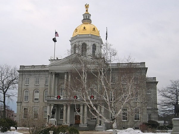 Photo: the New Hampshire State House in Concord, New Hampshire. Credit: © Jared C. Benedict; Wikimedia Commons.