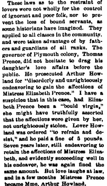 An article about Arthur Howland, Union County Courier newspaper article 10 June 1897