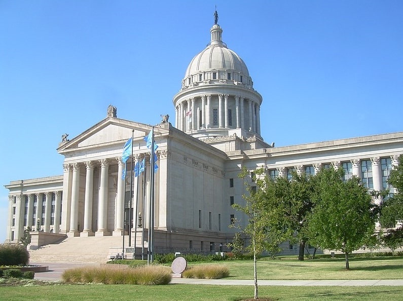 Photo: Oklahoma State Capitol in Oklahoma City, Oklahoma. Credit: © Caleb Long; Wikimedia Commons.