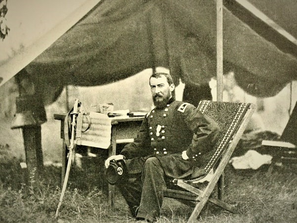 Photo: Union Cavalry General Philip Sheridan (1831-1888). From "The Photographic History of The Civil War in Ten Volumes: Volume Four, The Cavalry," The Review of Reviews Co., New York, 1911, p. 268. Credit: Wikimedia Commons.