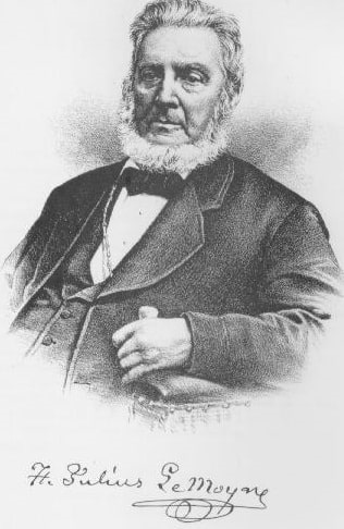 Illustration: Dr. Francis Julius LeMoyne, who built the first crematory in the U.S., in Washington, Pennsylvania, which operated from 1876 to 1901. Credit: Wikimedia Commons.