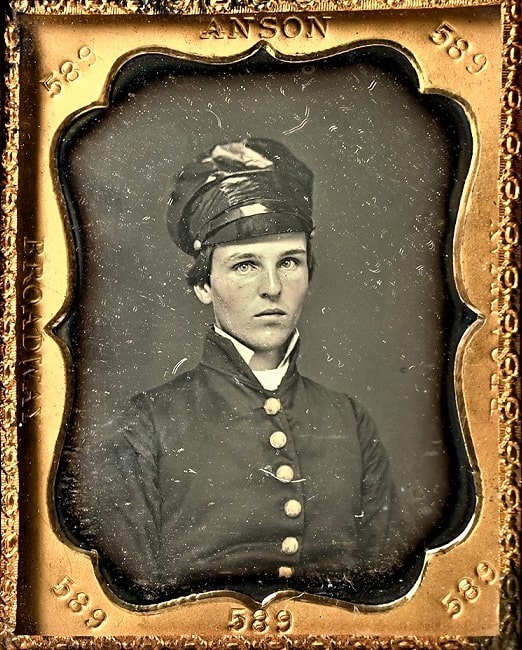 Photo: Confederate General Lunsford Lindsay Lomax (1835-1913) as a West Point cadet. Courtesy of The Horse Soldier: https://www.horsesoldier.com/products/39836