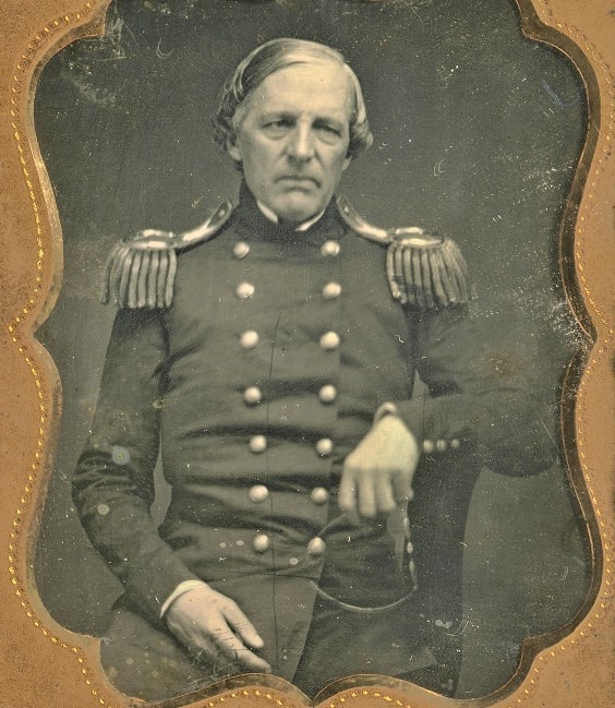 Photo: Confederate General Samuel Cooper (1798-1876), son of Samuel Cooper Sr. and Mary Horton. Credit: Joseph White National Portrait Gallery, Smithsonian Institution.