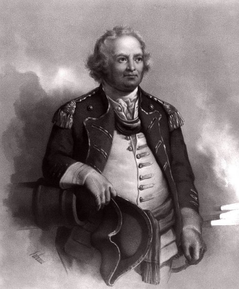 Illustration: Major General Israel Putnam, during the American Revolutionary War. Credit: Library of Congress, Prints and Photographs Division.