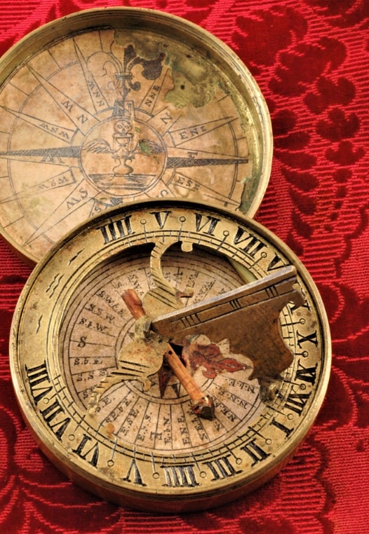 Photo: Roger Williams’ compass. Courtesy of the Rhode Island Historical Society.