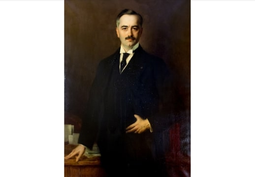 Illustration: portrait of Rhode Island Governor Norman Stanley Case (1888-1967). Courtesy of the Rhode Island State House collection.
