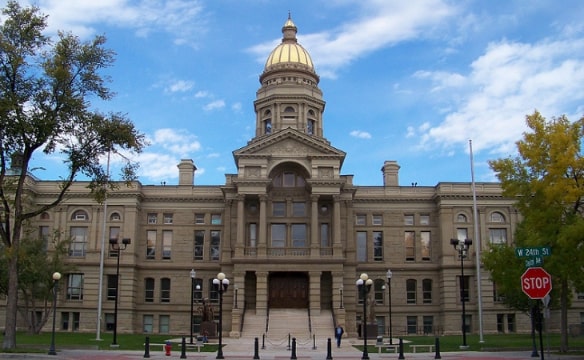 Photo: the Wyoming State Capitol building, Cheyenne, Wyoming. Credit: Bradlyons; Wikimedia Commons.