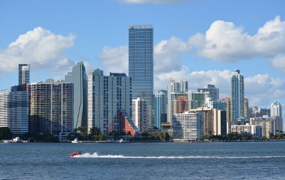 Photo: Miami, Florida. Credit: Daniel Christensen; Wikimedia Commons.