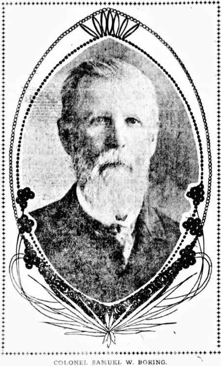 A photo of Sheriff Samuel Watson Boring, San Francisco Examiner newspaper 14 July 1903
