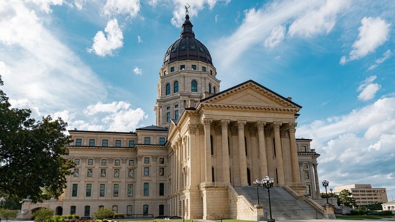 Photo: the Kansas Capitol, Topeka, Kansas. Credit: Tony Webster; Wikimedia Commons.
