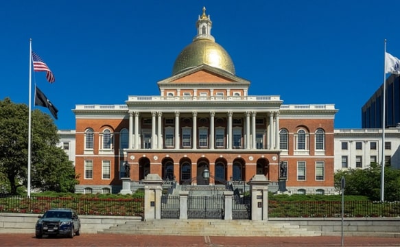 Photo: the Massachusetts State House, Boston, Massachusetts. Credit: Ajay Suresh; Wikimedia Commons.