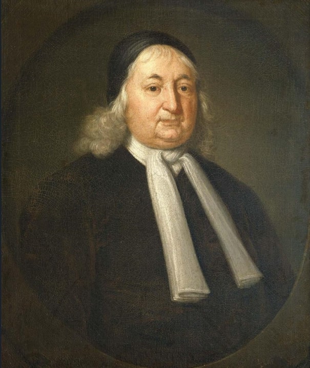 Illustration: John Smibert’s 1729 portrait of Samuel Sewall in the Museum of Fine Arts, Boston. Credit: Wikimedia Commons.