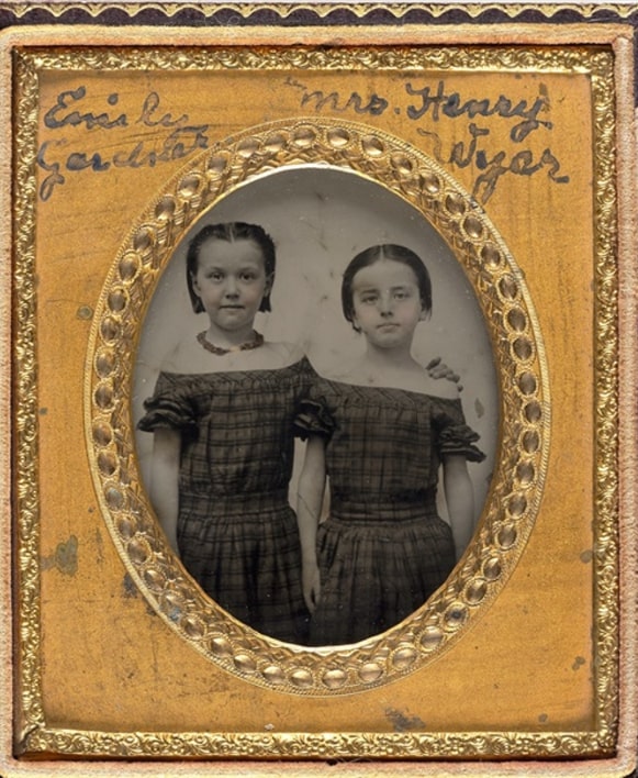 Photo: (left to right) Emily Gardner and Rebecca Hussey. Credit: Nantucket Historical Association.