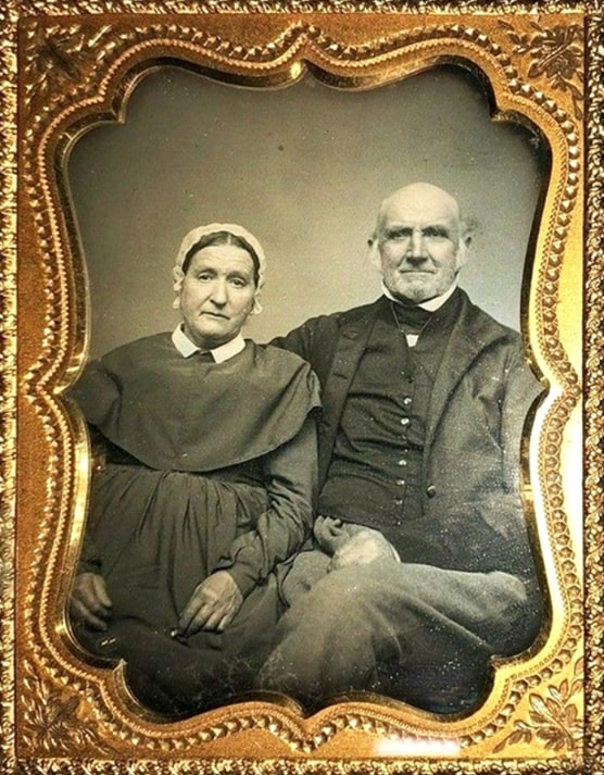 Photo: Esther (Valentine) and Henry Bushong. Credit: Bushong Family Tree United