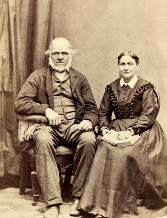 Photo: Jacob and Margaret (Hobson) Bushong. Credit: Bushong Family Tree United.