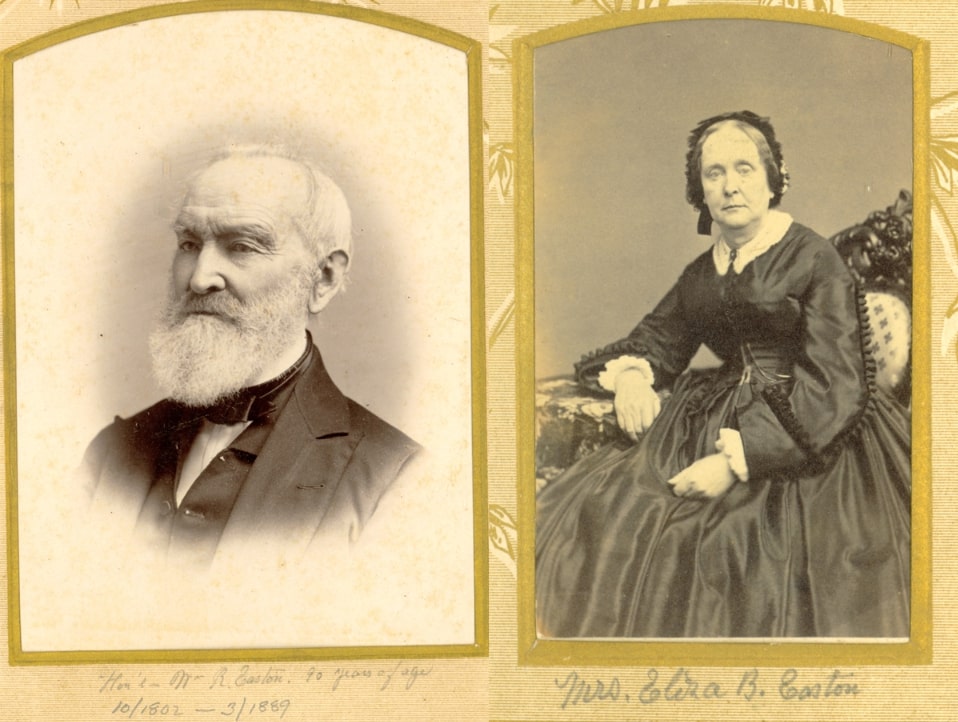 Photos: William R. Easton and Eliza (Baxter) Easton. Credit: Nantucket Historical Association.