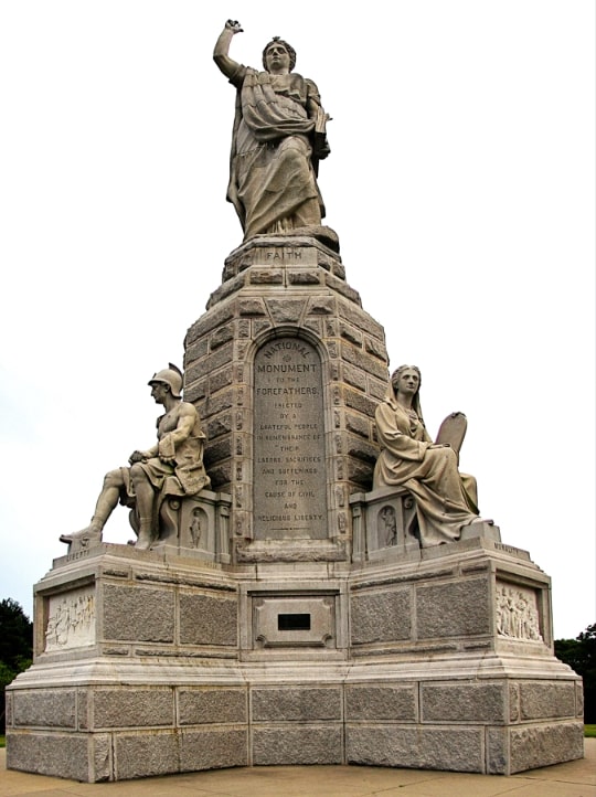 Photo: National Monument to the Forefathers, Plymouth, Massachusetts. Credit: Eric Mcarthy.