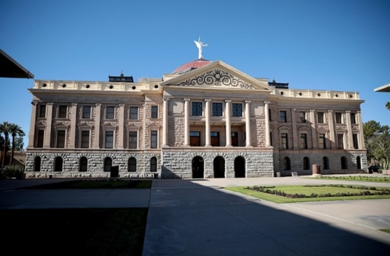 Photo: the Arizona State Capitol in Phoenix, Arizona. Credit: Gage Skidmore; Wikimedia Commons.