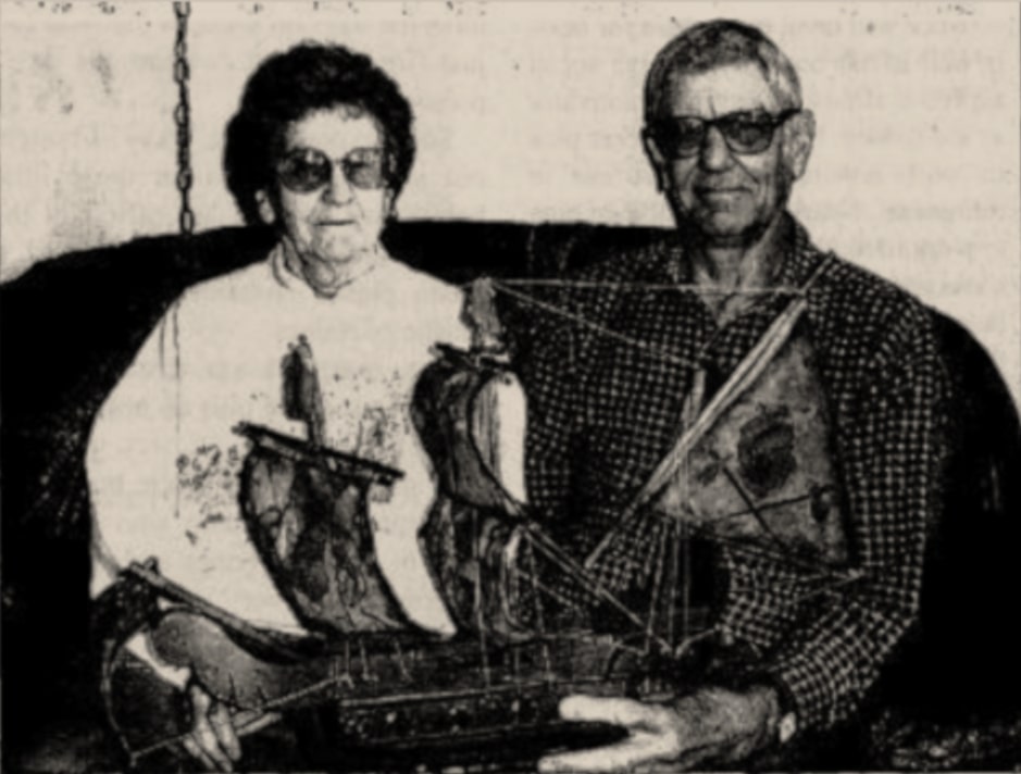 Photo: Gertrude and Darrell Schubbe. Credit: Gale Family Library, Minnesota History Center.