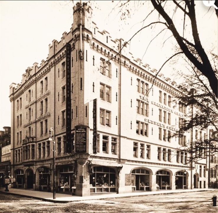 Photo: Salvation Army’s People’s Palace Hotel for Men, Boston, Massachusetts. Credit: Boston Public Library Archives.