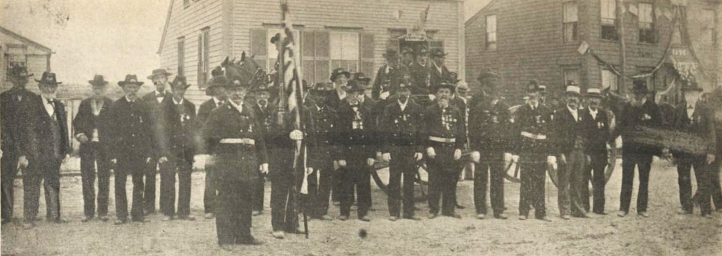 Photo: Army vets, Massachusetts, 1943. Credit: Nantucket Historical Association.