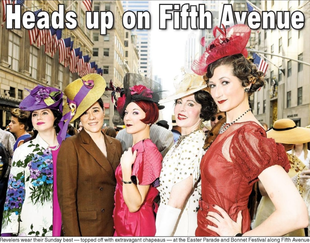 An article about Easter, New York Post newspaper 17 April 2017