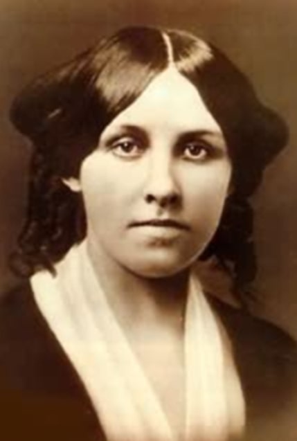 Photo: Louisa May Alcott around age 20, c. 1852. Credit: Wikimedia Commons.