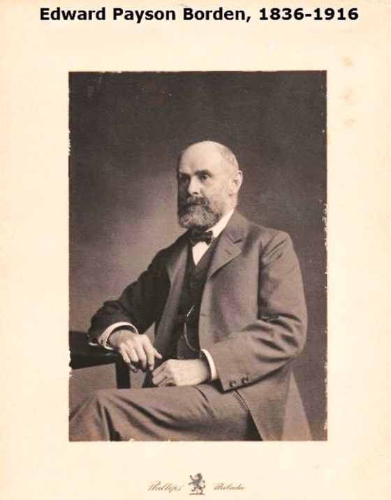 Photo: Edward Payson Borden. Credit: Hugh Kinsey.