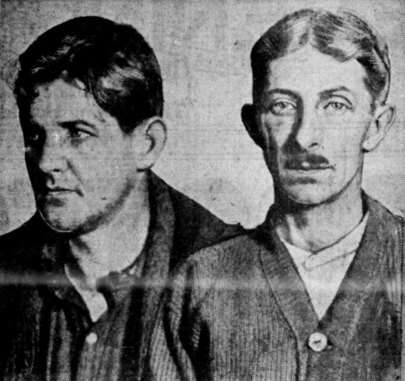 An article about the kidnapping of Gladys Witherell, Los Angeles Evening Herald newspaper 27 January 1931
