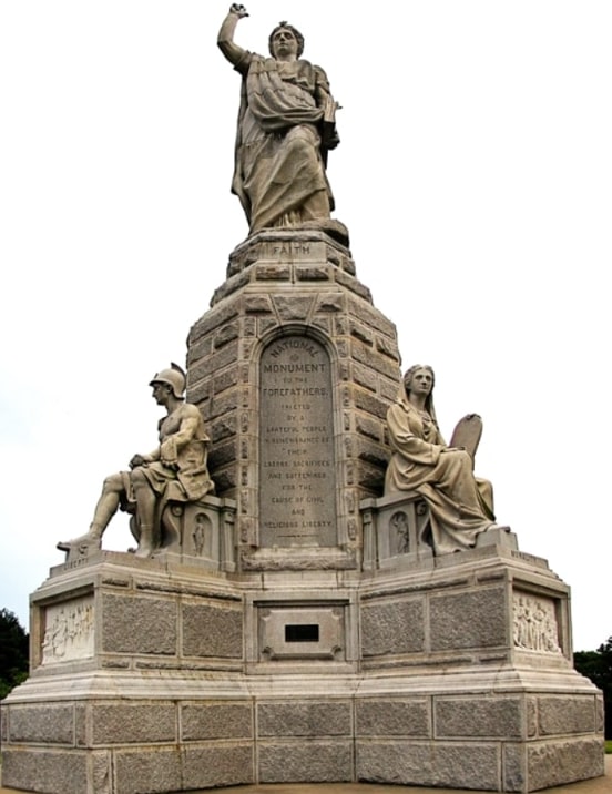 Photo: National Monument to the Forefathers, Plymouth, Massachusetts. Credit: Eric Mcarthy.