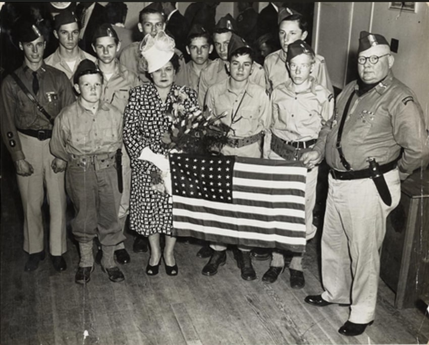 Photo: Walter A. Blair V.F.W. Post 9769, 3 April 1946. Credit: Brisbane Library History Collection.