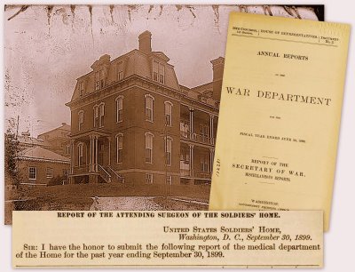 Deaths at the US Soldiers' Home - Washington, DC 1898-1899